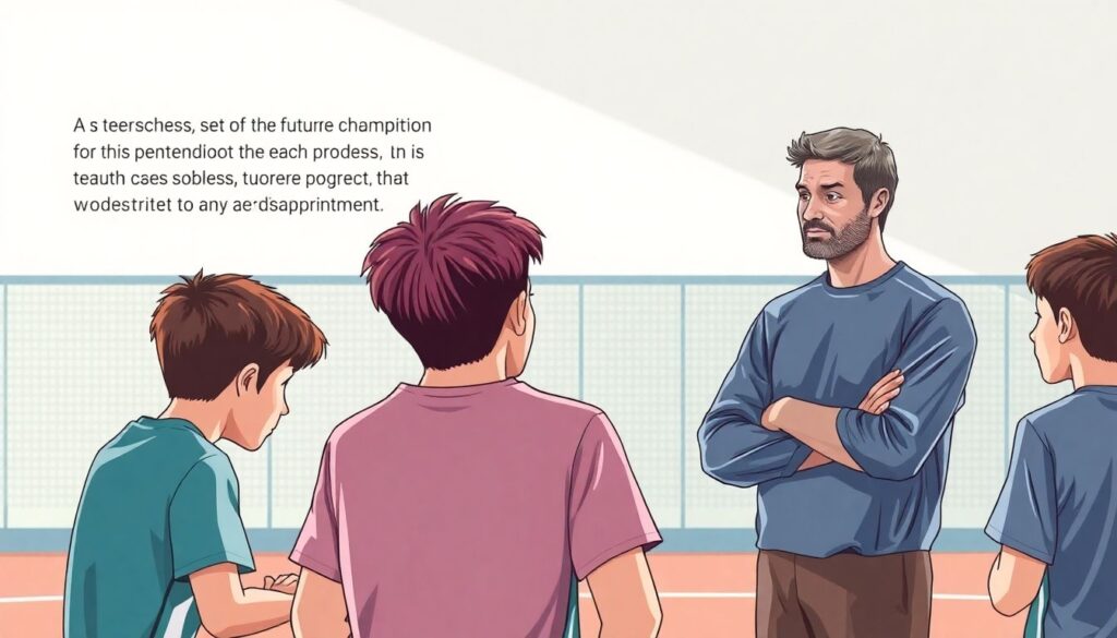 Роль тренера в развитии дебютировавших подростков - иллюстрация