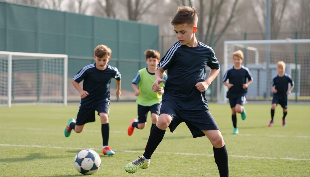 Влияние физической подготовки на дебют юного игрока - иллюстрация