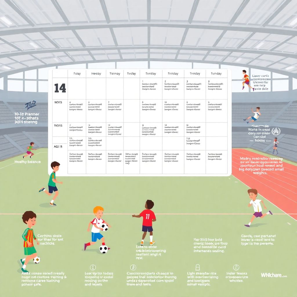 График тренировок для юниоров: как составить план на неделю