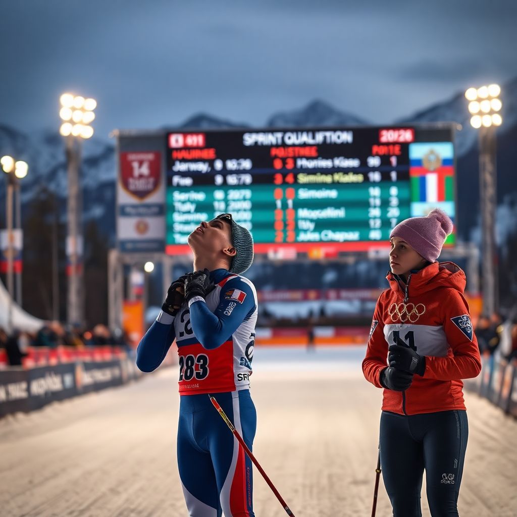 Русские лыжники мимо спринтового плей-офф «Тур де Ски»: Коростелев и Непряева