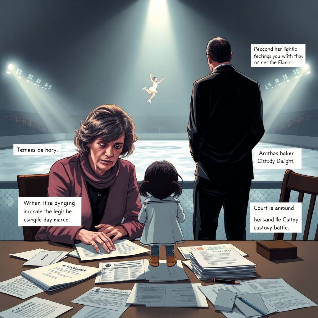 Оксана Баюл: новые обвинения бывшего мужа и отказ от опеки над дочерью