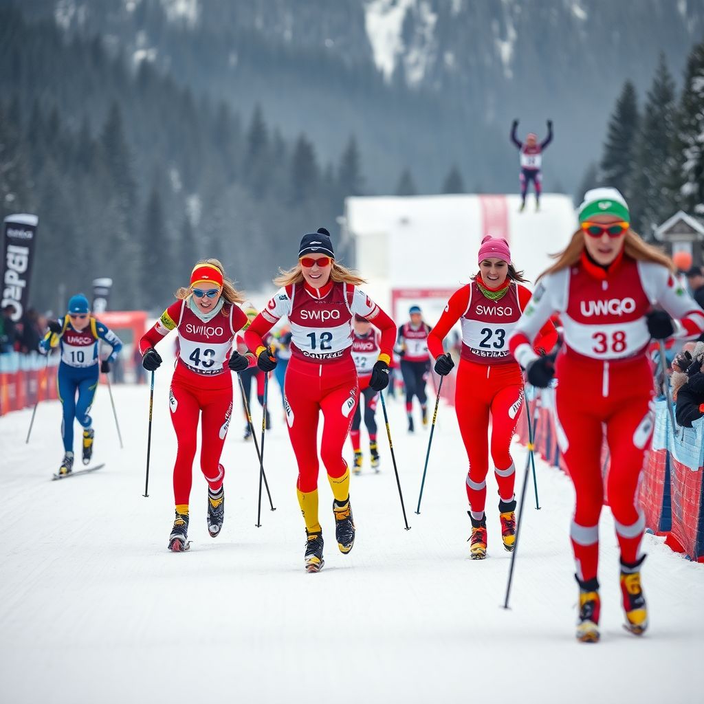 Русская лыжница Непряева вновь вне топ-15 на Тур де Ски из‑за финишного спринта