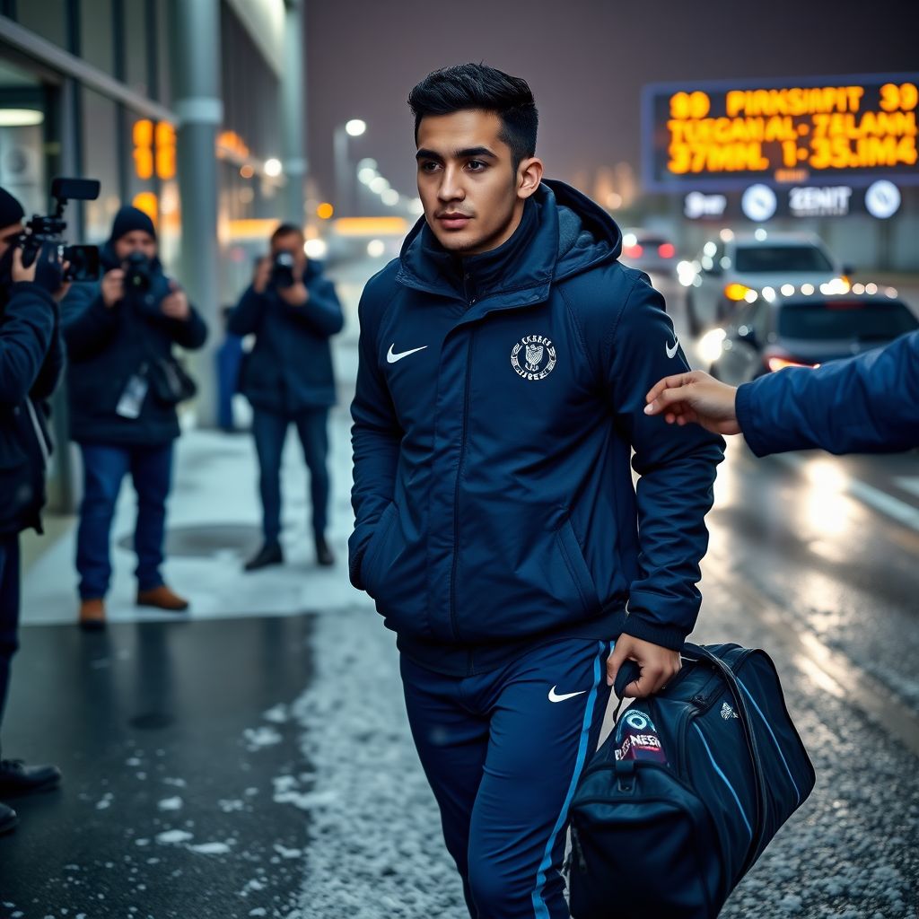 Футболист за 77 млн евро Джон Дуран прилетел в «Зенит» для аренды