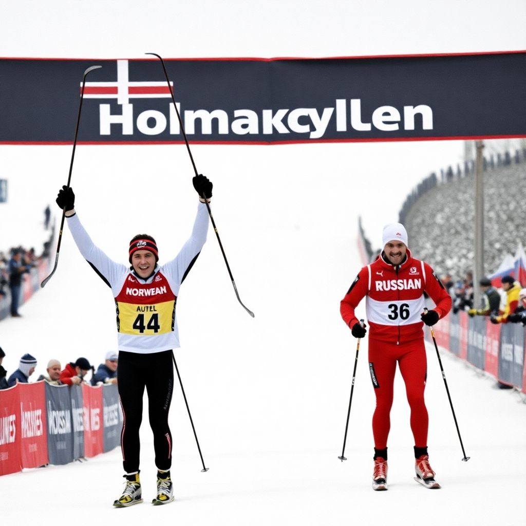 Коростелев лишь 10-й в Осло, Хедегарт выигрывает марафон в Холменколлене