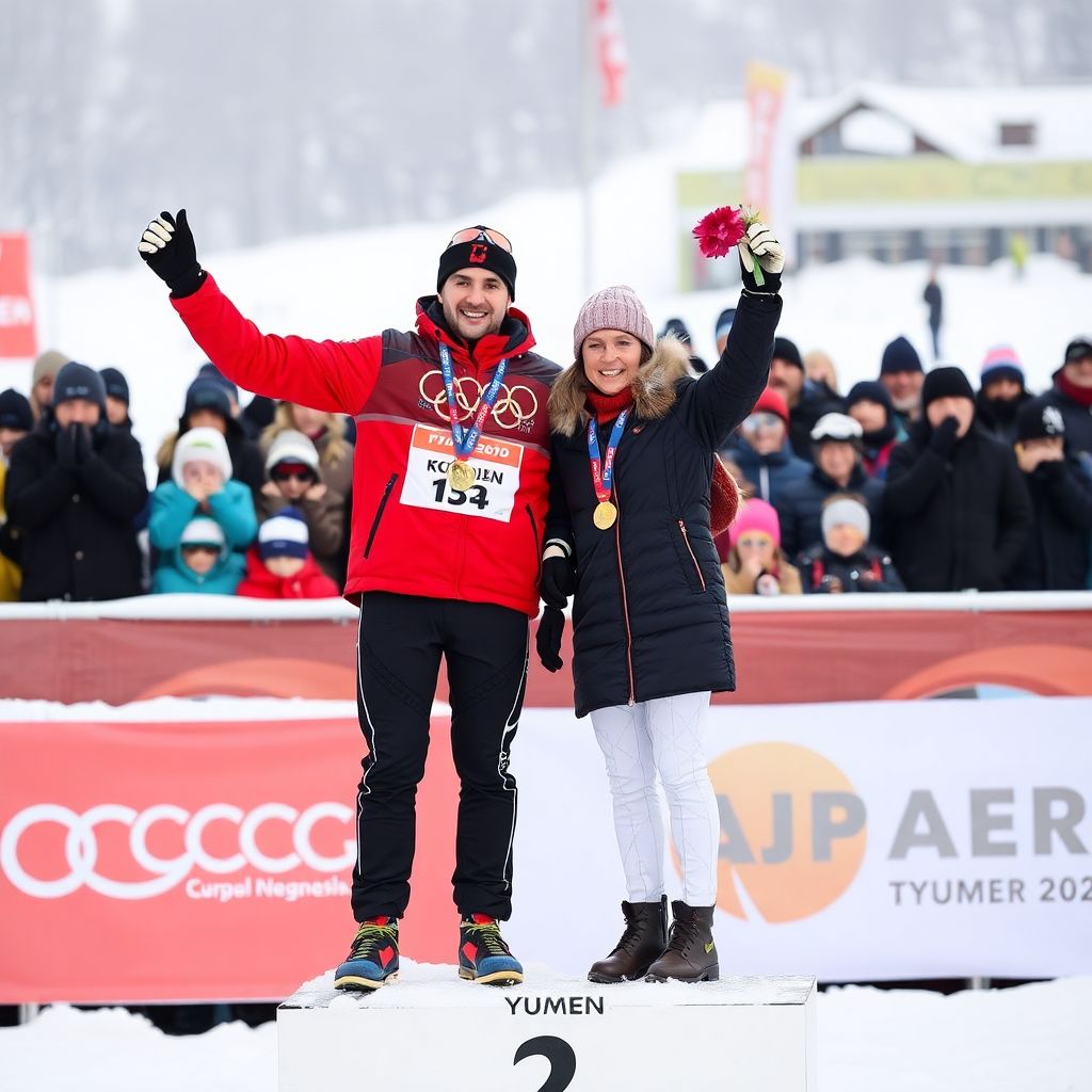 Карим Халили из Подмосковья: дубль в Тюмени и семейное доминирование в биатлоне