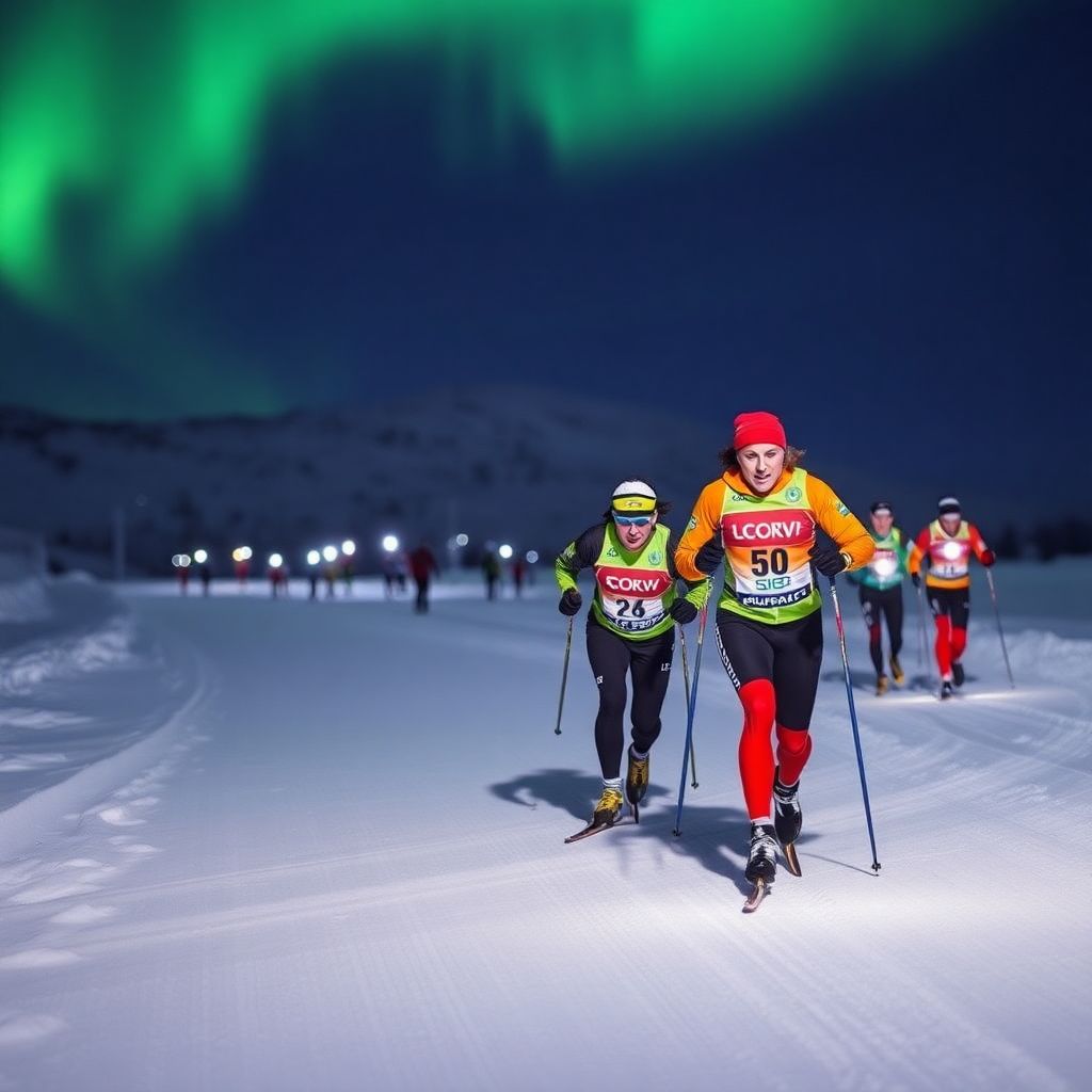 Финал Кубка России по лыжным гонкам в Мурманской области: Тур Большой Вудъявр