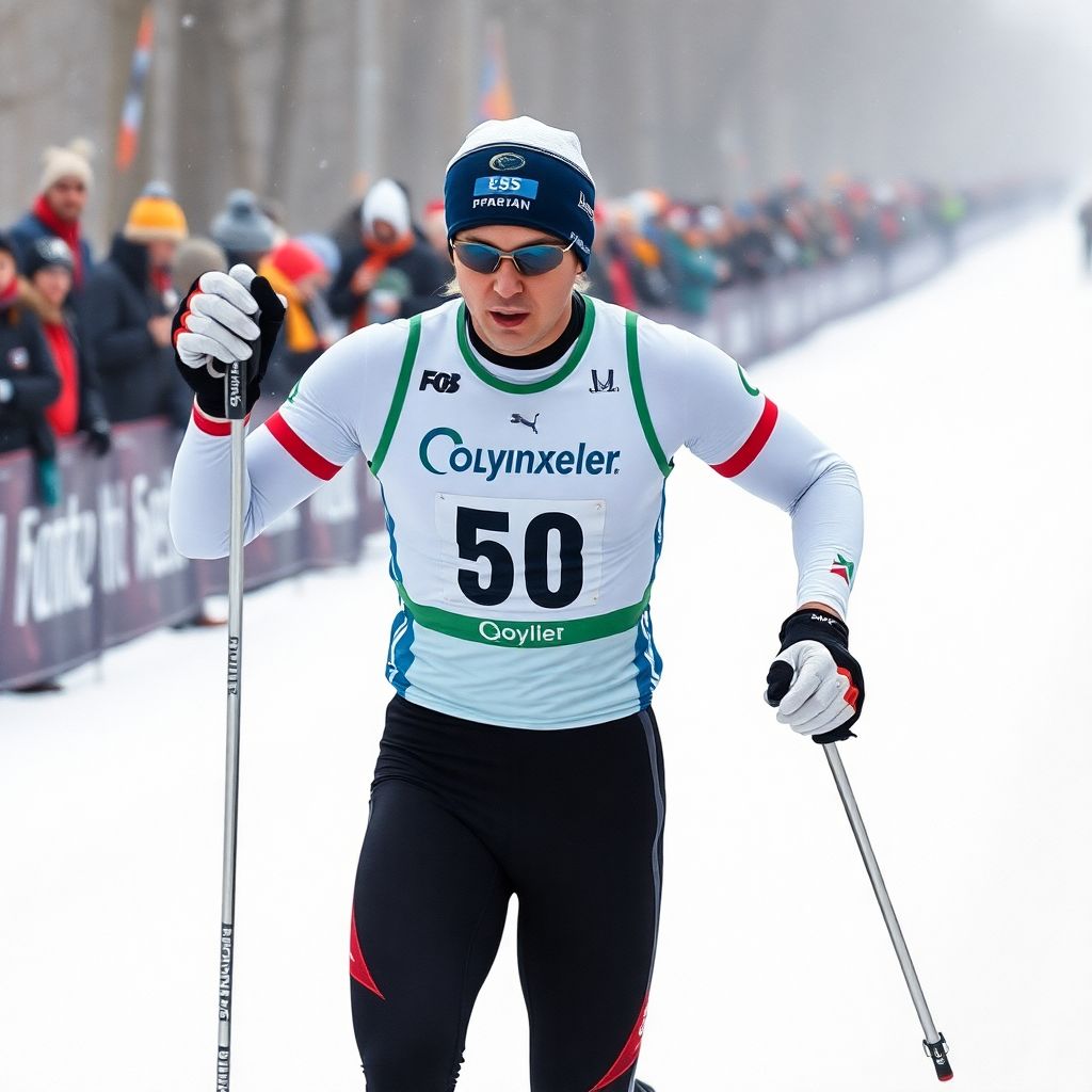 Большунов завершил сезон победой на 70 км и спором из-за разметки трассы